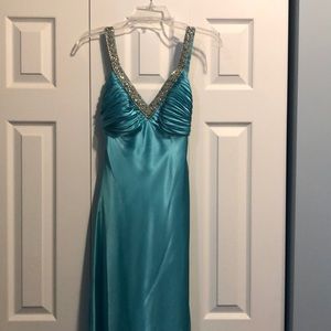 Teal Formal Dress